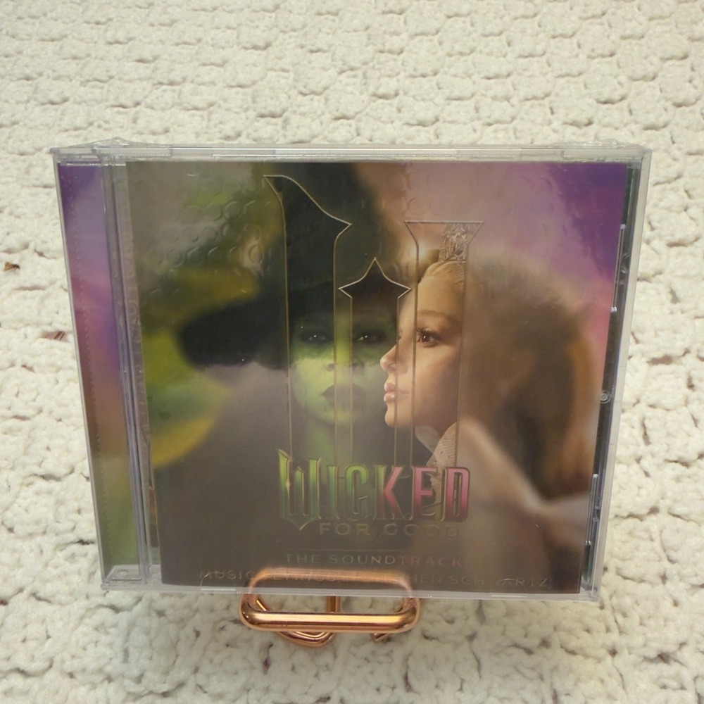 Wicked: For‎ Good The Soundtrack CD Signed